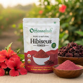 Organic Hibiscus Powder 200gm for Hair & Skin Care | Hibiscus Rosa-Sinensis